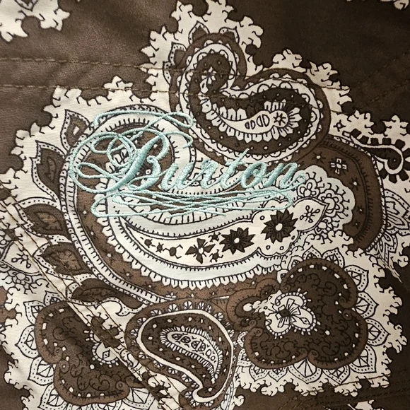 Burton Women's Cruiser Insulated Ski/Snowboard Pants Paisley Print Size Small - Picture 10 of 12